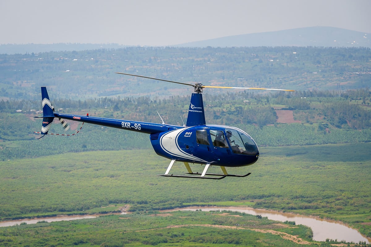 Helicopter Safaris in Rwanda