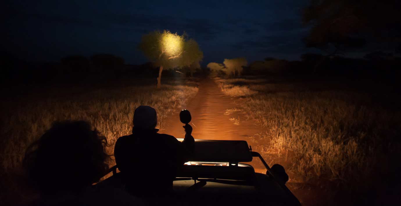 night game drive in Murchison Falls National Park